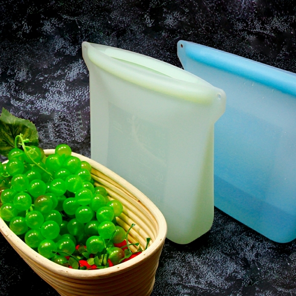 2000ML Reusable Silicone Storage Bag - Picture 1 of 5